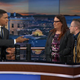 Trevor Noah, Army veterans Jennifer Marie Long and Joey Whimple (Screenshot: Comedy Central)